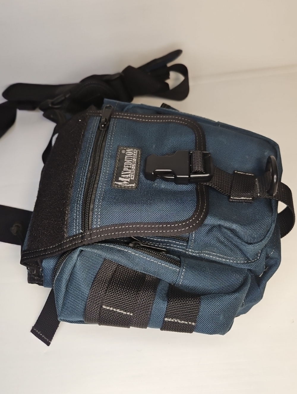 Maxpedition Fatboy S-Type Versipack – Dark Blue Tactical Shoulder Bag - Picture 6 of 10